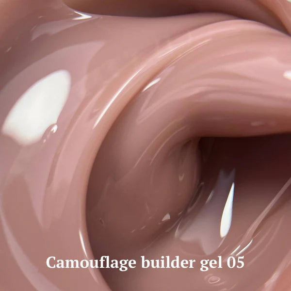 NAILSOFTHEDAY Camouflage builder gel 05 — gel constructor camuflaje marrón claro para uñas, 30 g