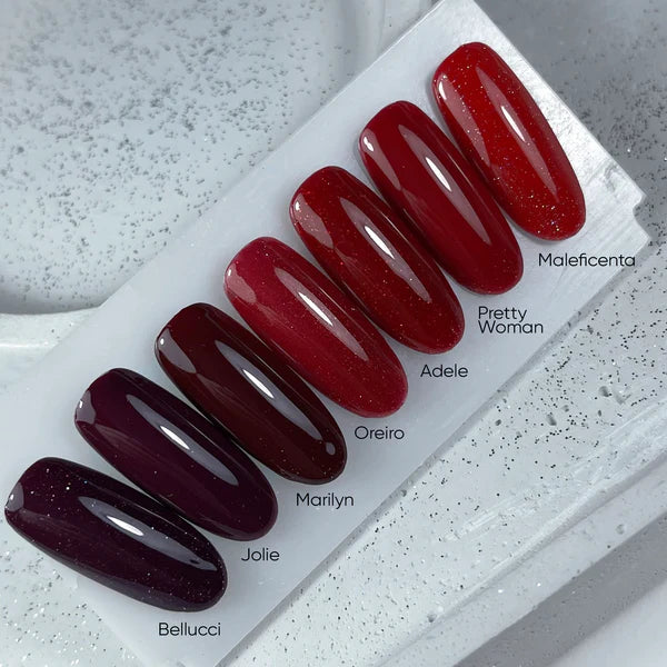 NAILSOFTHEDAY Let's Special Jolie — esmalte semipermanente de uñas marsala que cubre una capa, 10 ml