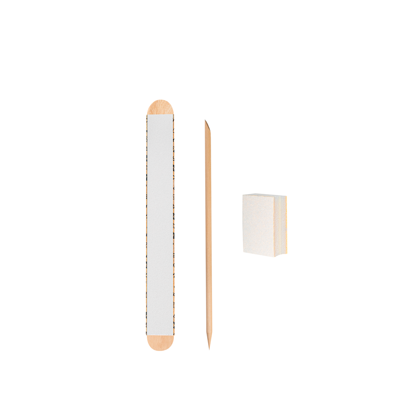 Staleks Pro Juego desechable EXPERT 30 (papmAm Mix sobre base de madera 100/180 grit, buff 180/240 grit, palito de naranjo 110 mm)