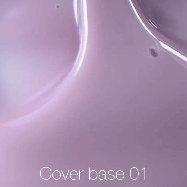 Nailsoftheday Cover base NEW Formula 01: base de camuflaje rosa claro para uñas, 30 ml