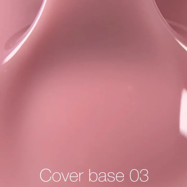 Nailsoftheday Cover base NEW Formula 03: base suave de camuflaje melocotón para uñas, 10 ml