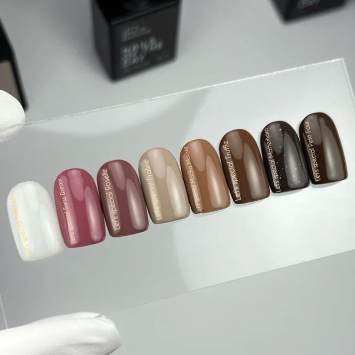 NAILSOFTHEDAY Let’s Special Praline — esmalte semipermanente en un tono beige claro, que cubre perfectamente en una sola capa, 10 ml