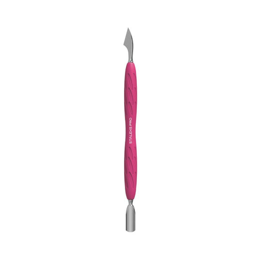 Empujador de manicura Staleks con mango de silicona UNIQ 10 TIPO 3