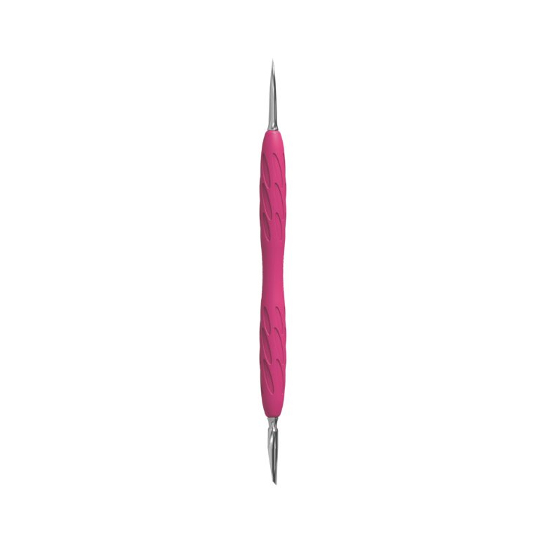 Empujador de manicura Staleks con mango de silicona UNIQ 10 TIPO 3
