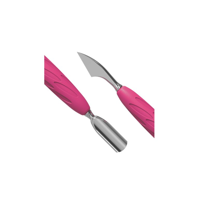 Empujador de manicura Staleks con mango de silicona UNIQ 10 TIPO 3