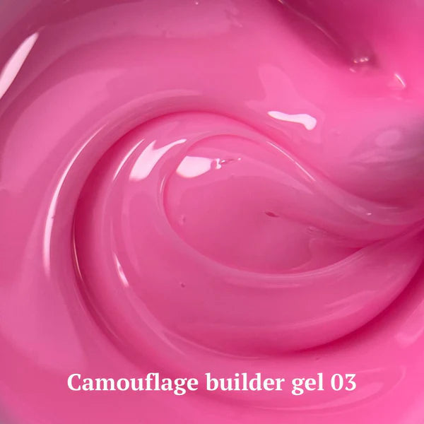 NAILSOFTHEDAY Camouflage builder gel 03 — gel constructor de camuflaje rosa para uñas, 30 g