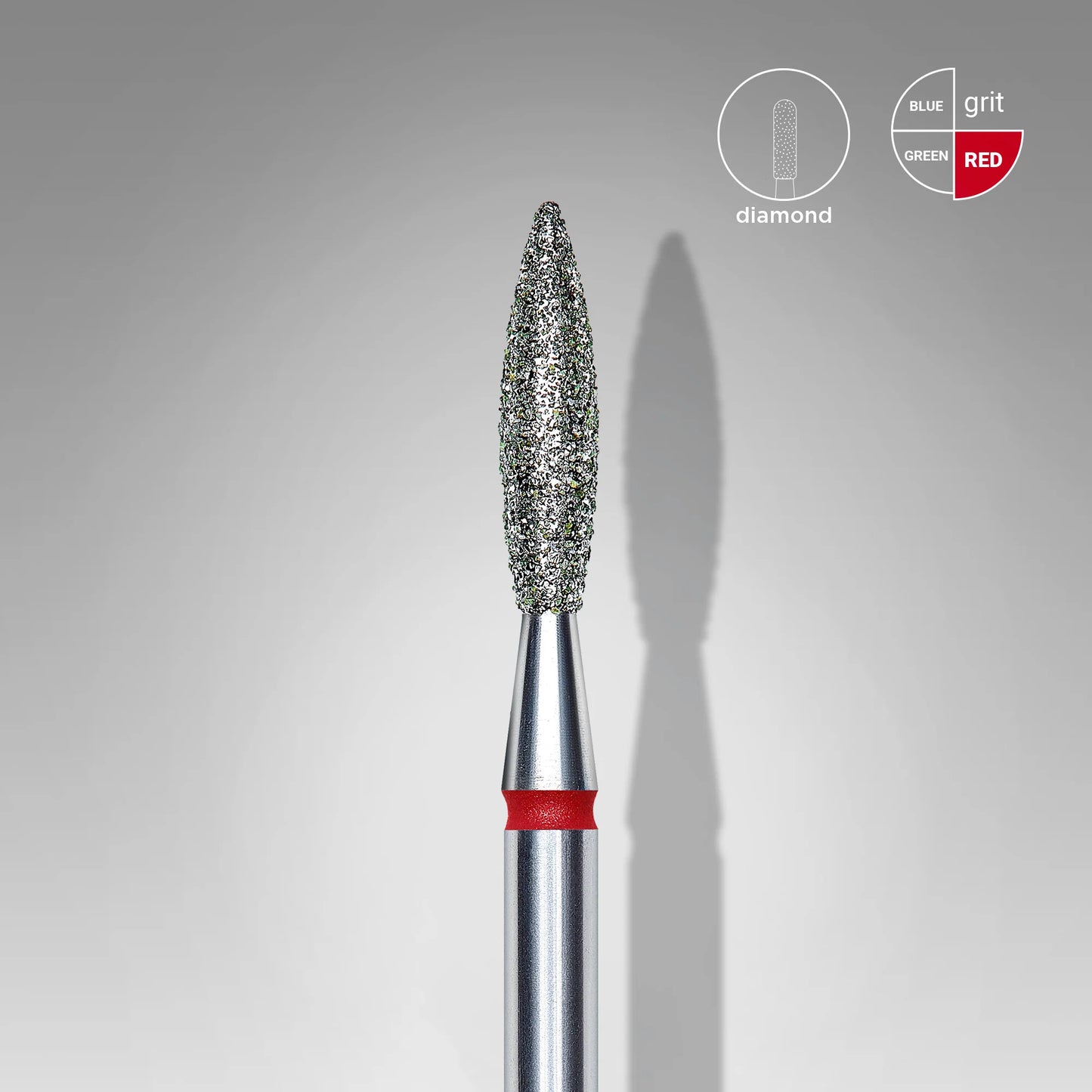 Staleks Pro Punta diamante, «flama» 2.3 mm