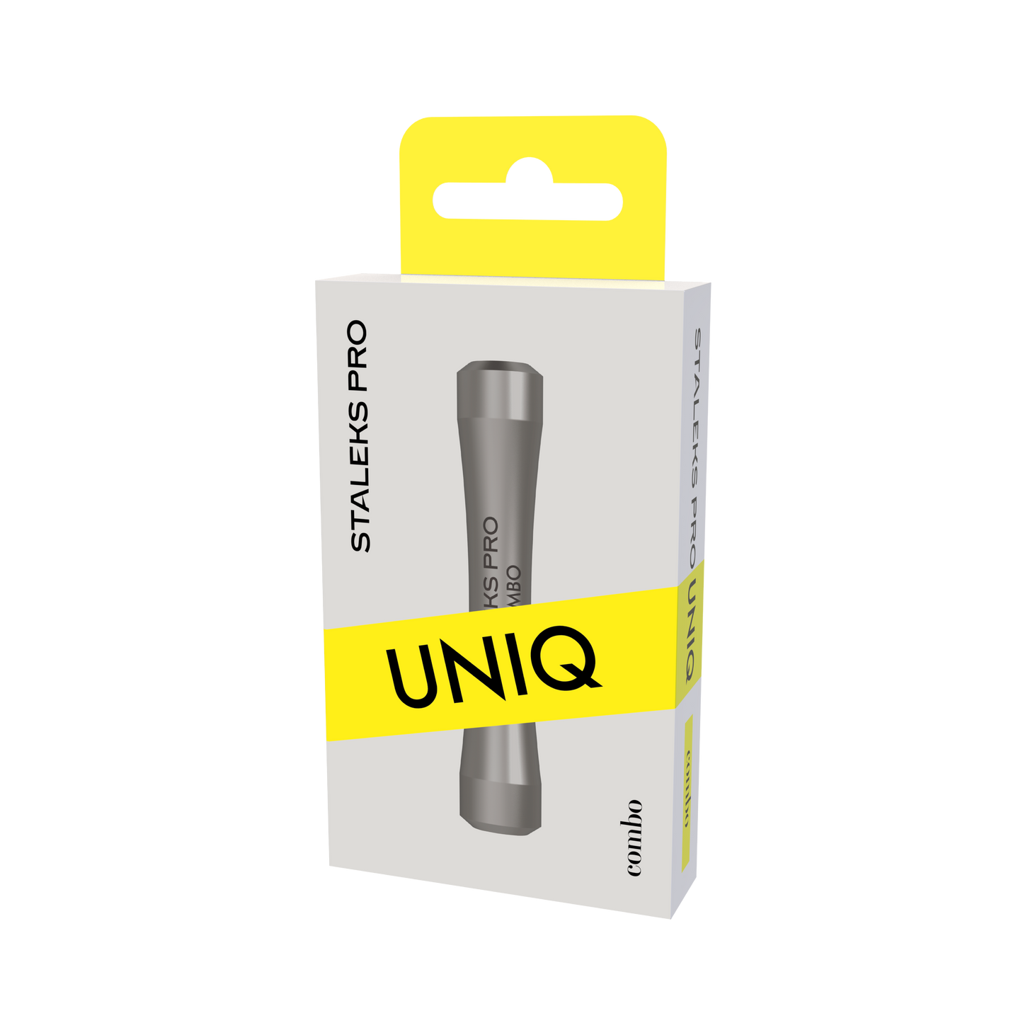 Staleks Pro Mango del empujador Combo UNIQ 10 para piezas de trabajo reemplazables