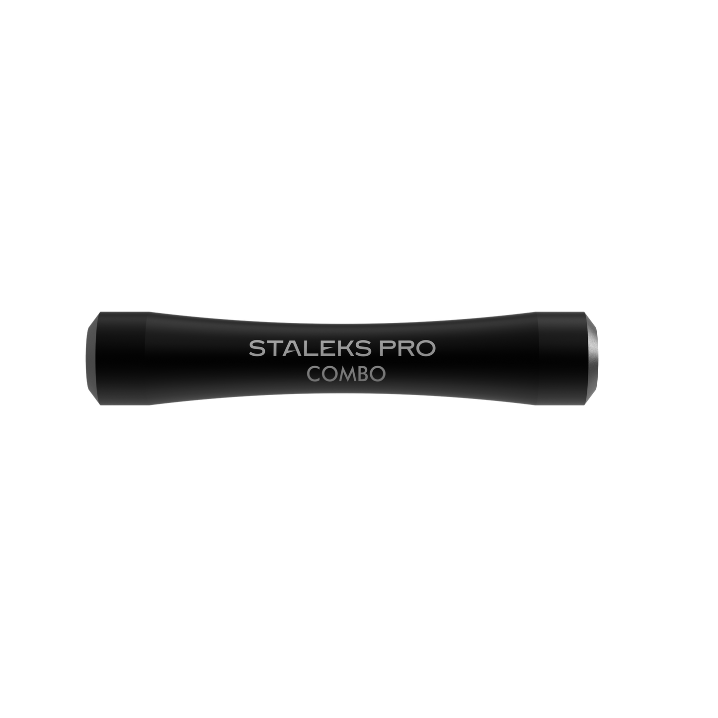 Staleks Pro Mango del empujador negro Combo UNIQ 10b para piezas de trabajo reemplazables