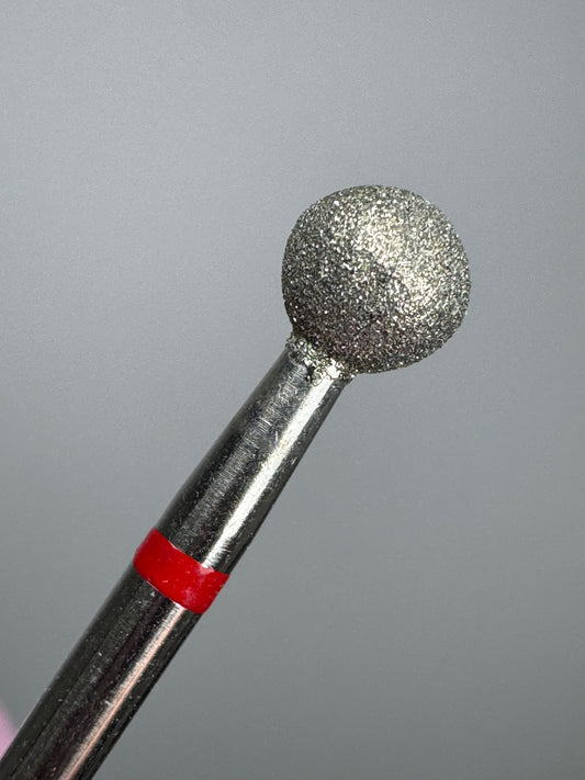 Fresa de diamante forma bola – grano fino (5 mm x 5 mm)