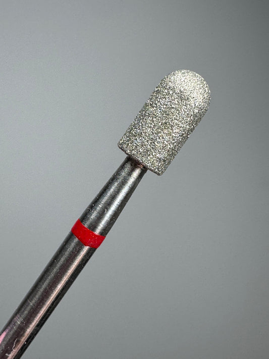Fresa de diamante forma bala – grano fino (4 mm x 7 mm)