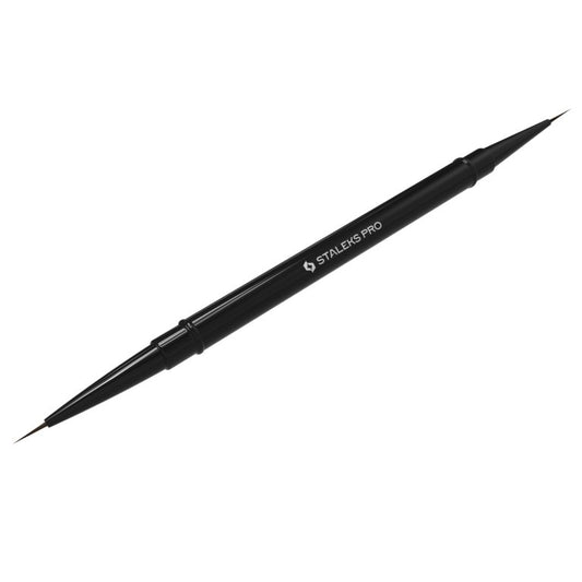Staleks Pincel profesional de doble punta Staleks Expert – delineador 7 mm / delineador 10 mm
