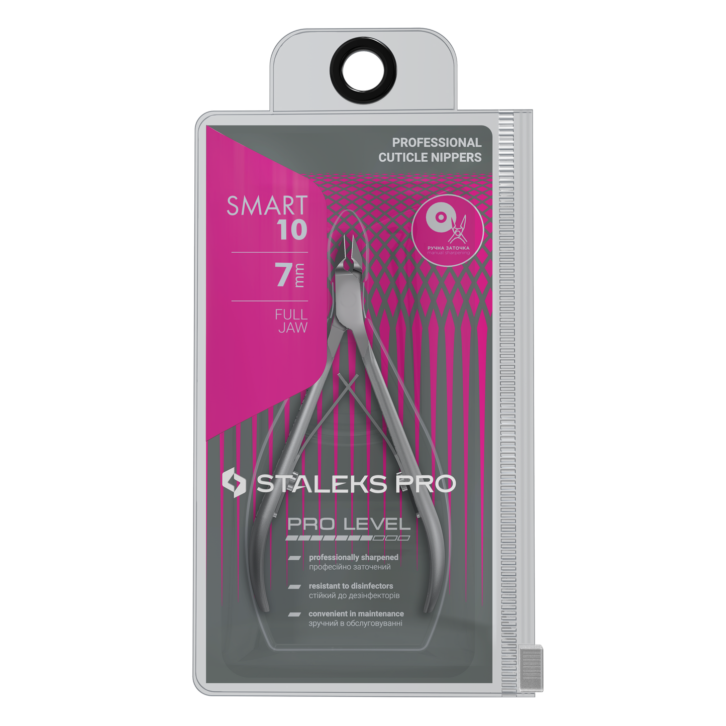 Staleks Pro Alicates profesionales para piel SMART 10 7mm
