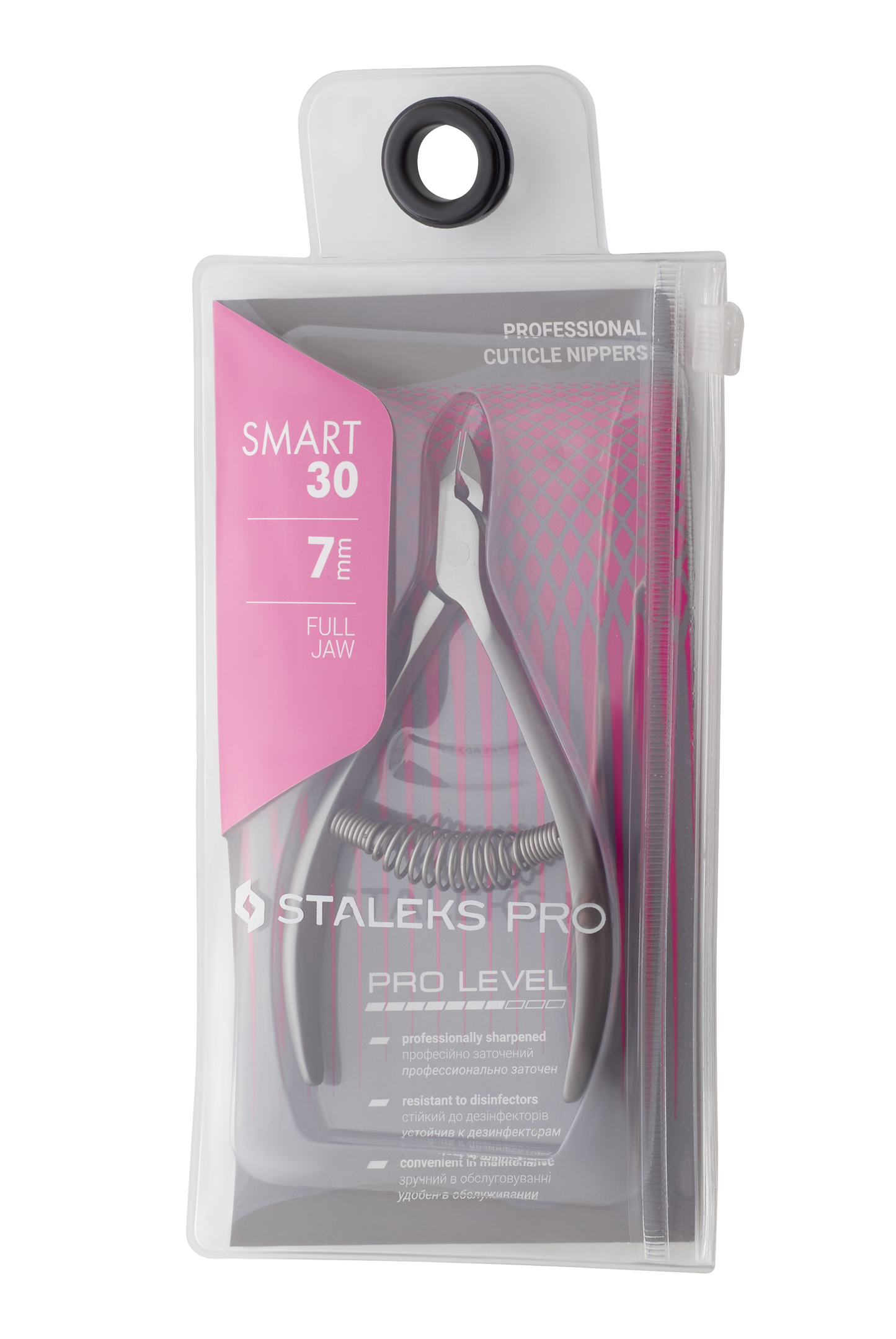 Staleks Pro Alicates profesionales para piel SMART 30 7 mm