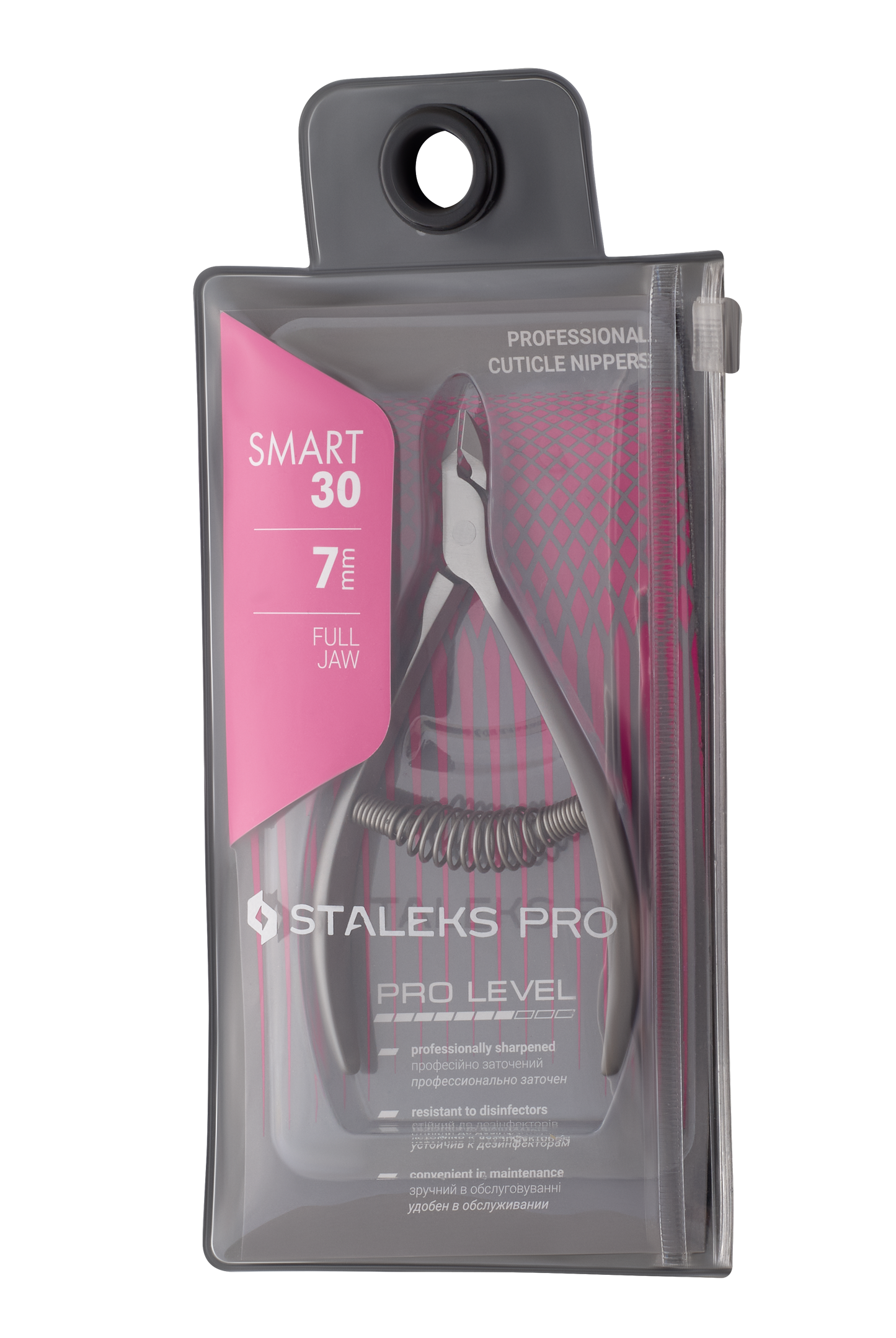 Staleks Pro Alicates profesionales para piel SMART 30 7 mm