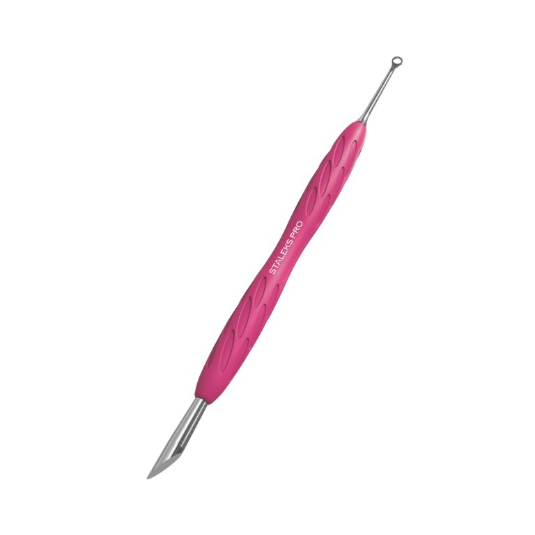 Staleks Empujador de manicura Staleks con mango de silicona UNIQ 11 TIPO 2