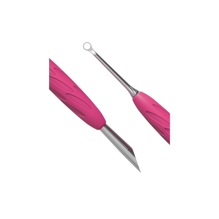 Staleks Empujador de manicura Staleks con mango de silicona UNIQ 11 TIPO 2