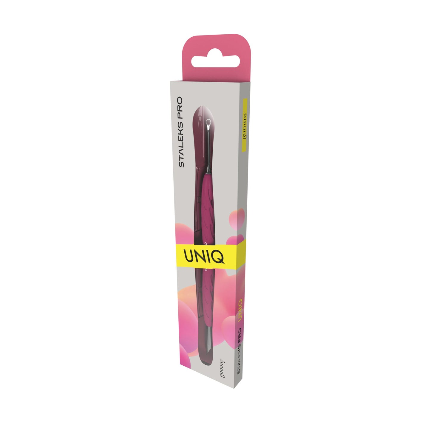 Staleks Empujador de manicura Staleks con mango de silicona UNIQ 11 TIPO 2