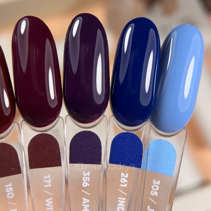 NAILSOFTHEDAY Gel Polish Indigo — esmalte semipermanente azul índigo intenso con cobertura completa en una sola capa. 10 ml.