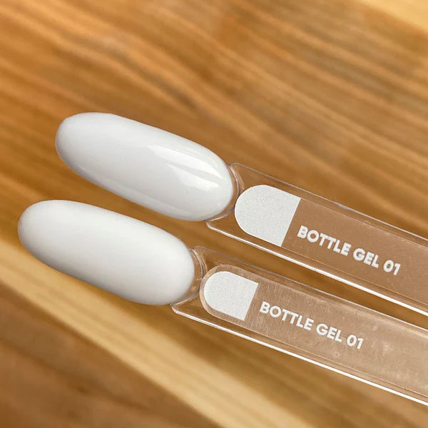 NAILSOFTHEDAY Bottle gel 01 – gel blanco ultrafuerte, 10 ml