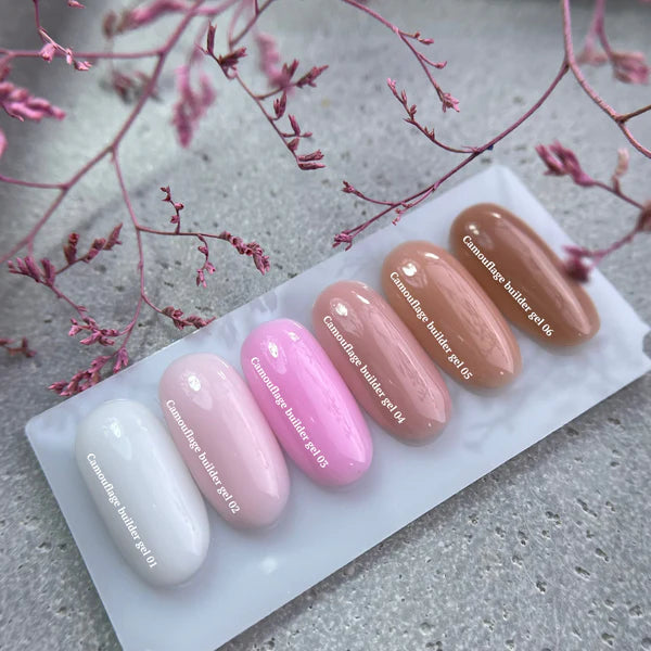 NAILSOFTHEDAY Camouflage builder gel 03 — gel constructor de camuflaje rosa para uñas, 30 g