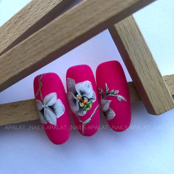 NAILSOFTHEDAY Let's Special Barbie: un esmalte semipermanente especial de color rosa neón que se superpone en una capa, 10 ml