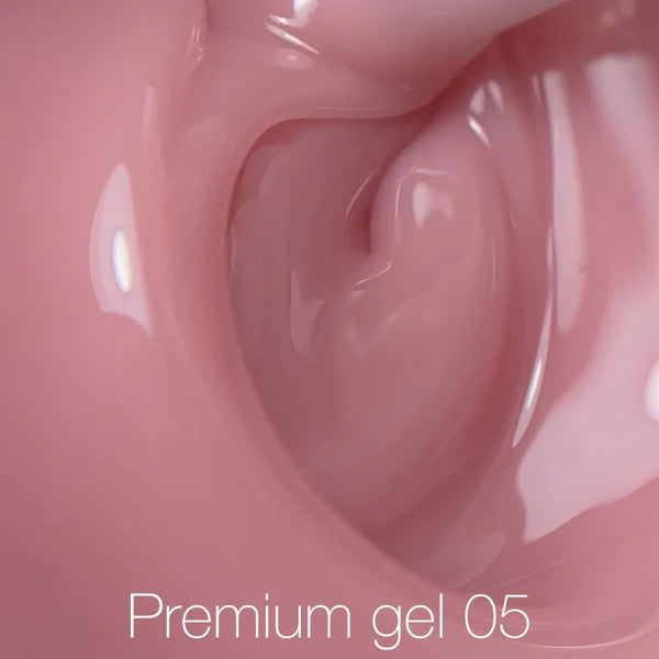 NAILSOFTHEDAY Premium gel 05 — gel de construcción (frances rosa), 30 ml