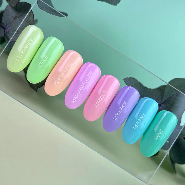 NAILSOFTHEDAY Let's Special Lollipop: esmalte semipermanente de uñas pastel violeta que cubre una capa, 10 ml