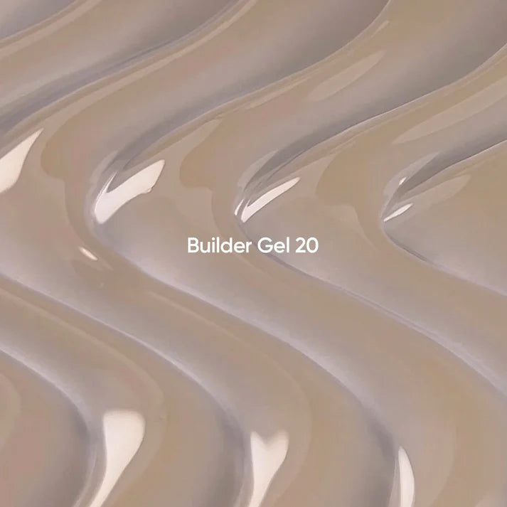 NAILSOFTHEDAY Builder Gel 20 — gel nude arena para extensiones de uñas, 15 ml