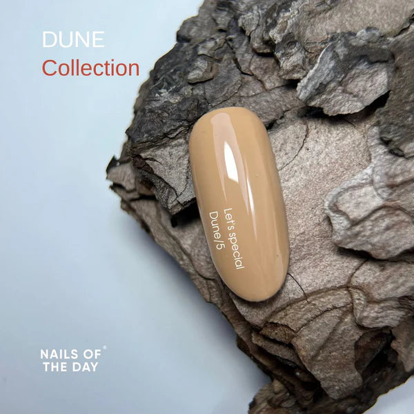 NAILSOFTHEDAY Let's Special Dune/5 — esmalte semipermanente de uñas Morning Sand of the Desert que cubre una capa, 10 ml