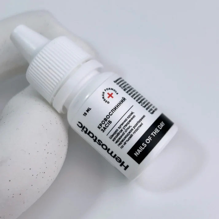 NAILSOFTHEDAY Podology+ «Hemostatic» — agente hemostático, 15 ml