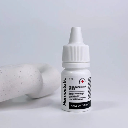 NAILSOFTHEDAY Podology+ «Hemostatic» — agente hemostático, 15 ml