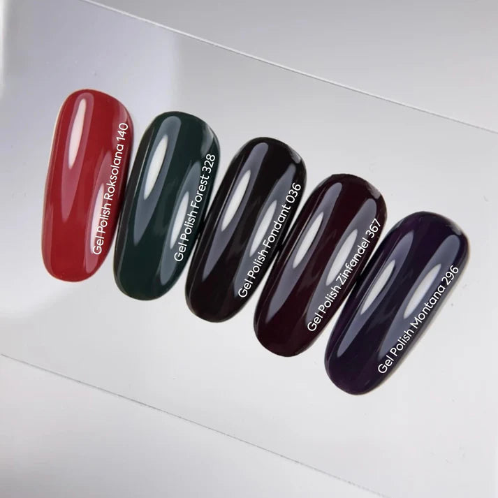 NAILSOFTHEDAY Gel Polish Forest — esmalte semipermanente verde oscuro, cobertura en una sola capa, 10 ml