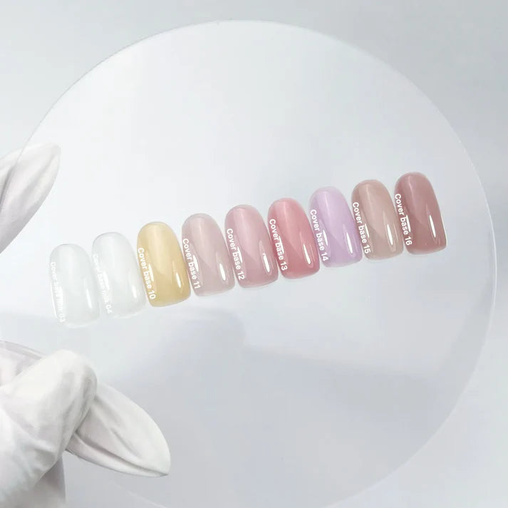 Nailsoftheday Cover Base NEW Formula 14 — base camufladora en un tono lila, ideal para uñas, 30 ml.