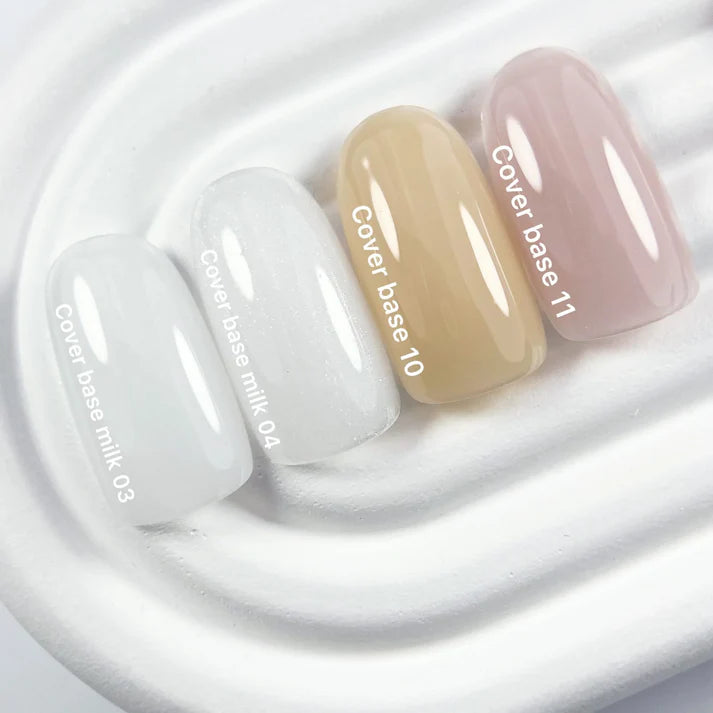 Nailsoftheday Cover Base NEW Formula 16 — base camufladora en un tono nude natural oscuro, ideal para uñas, 30 ml