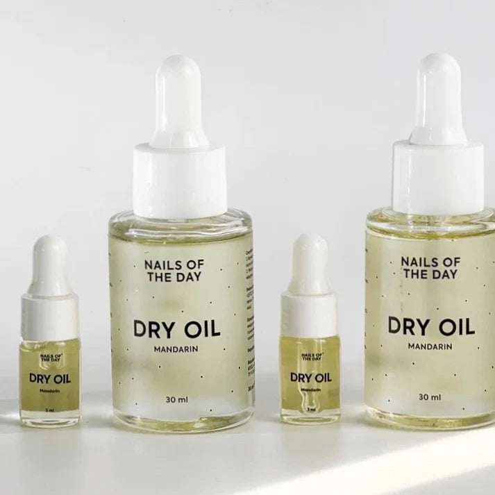 NAILSOFTHEDAY Dry Oil Mandarin — aceite seco para cutículas, 30 ml