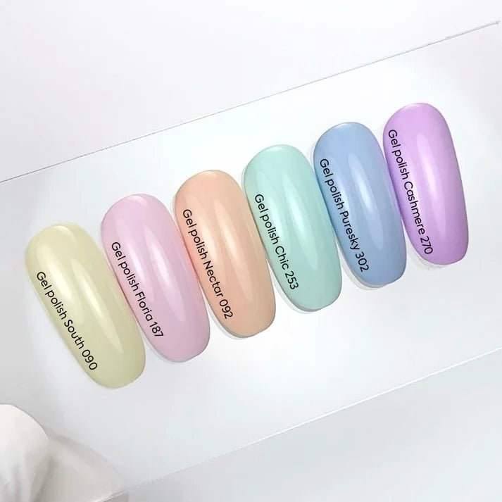 NAILSOFTHEDAY Gel Polish Nectar — esmalte semipermanente melocotón pastel con cobertura en una capa, 10 ml