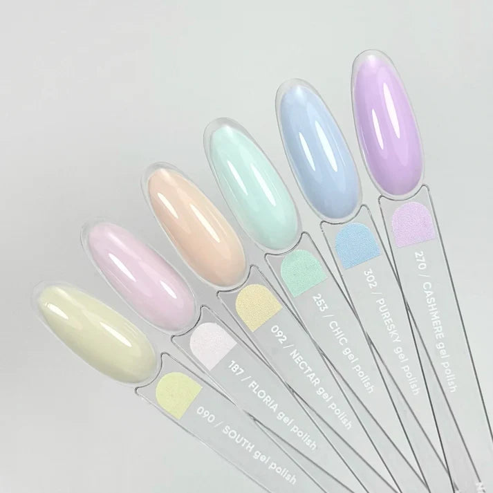 NAILSOFTHEDAY Gel Polish Cashmere — esmalte semipermanente lila pastel con cobertura en una capa, 10 ml