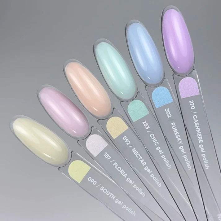 NAILSOFTHEDAY Gel Polish Cashmere — esmalte semipermanente lila pastel con cobertura en una capa, 10 ml