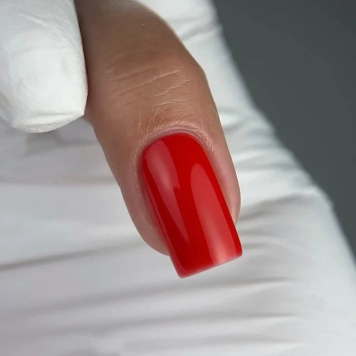 NAILSOFTHEDAY Color Top 06 — clásico rojo intenso sin capa pegajosa, 10 ml