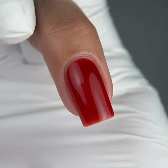 NAILSOFTHEDAY Color Top Vitrage 07 — top coat vitral burdeos profundo y semitransparente sin capa pegajosa para uñas, 10 ml