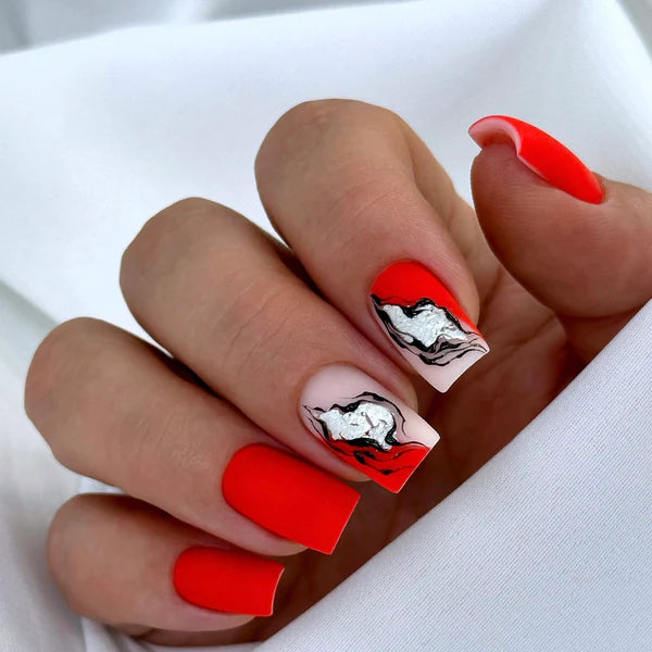 NAILSOFTHEDAY Let's Special Candy: un esmalte semipermanente coral saturado especial y brillante que se superpone en una capa, 10 ml