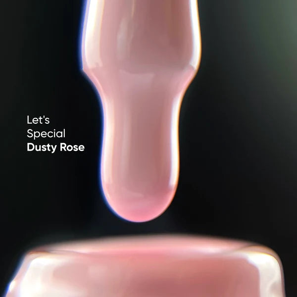NAILSOFTHEDAY Let's Special Dusty Rose: esmalte semipermanente de uñas especial rosa polvoriento superpuesto en una capa, 10 ml