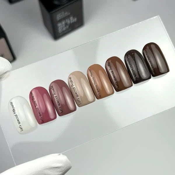 NAILSOFTHEDAY Let’s Special Milkyway — esmalte semipermanente blanco lechoso para uñas, que cubre perfectamente en una sola capa, 10 ml