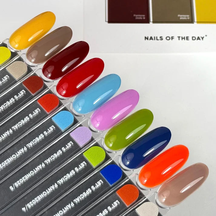 NAILSOFTHEDAY Let’s special Pantone2025/10 — esmalte semipermanente amarillo soleado, que cubre en una capa, 10 ml