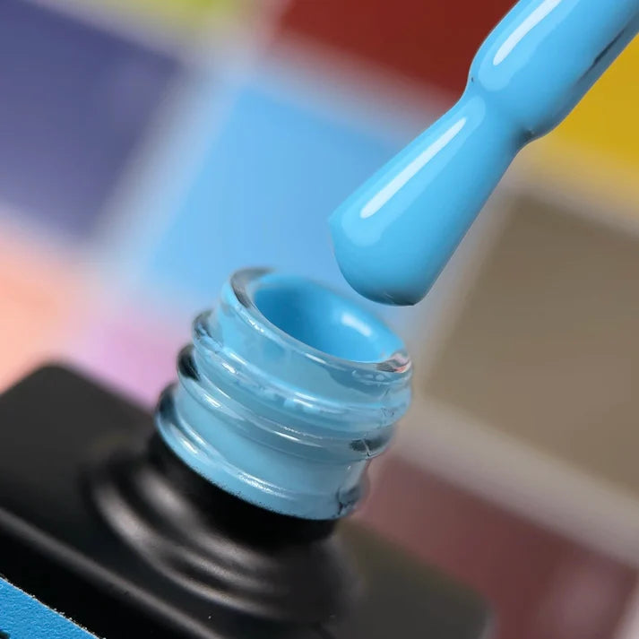 NAILSOFTHEDAY Let’s special Pantone2025/6 — esmalte semipermanente azul vibrante, que cubre en una capa, 10 ml