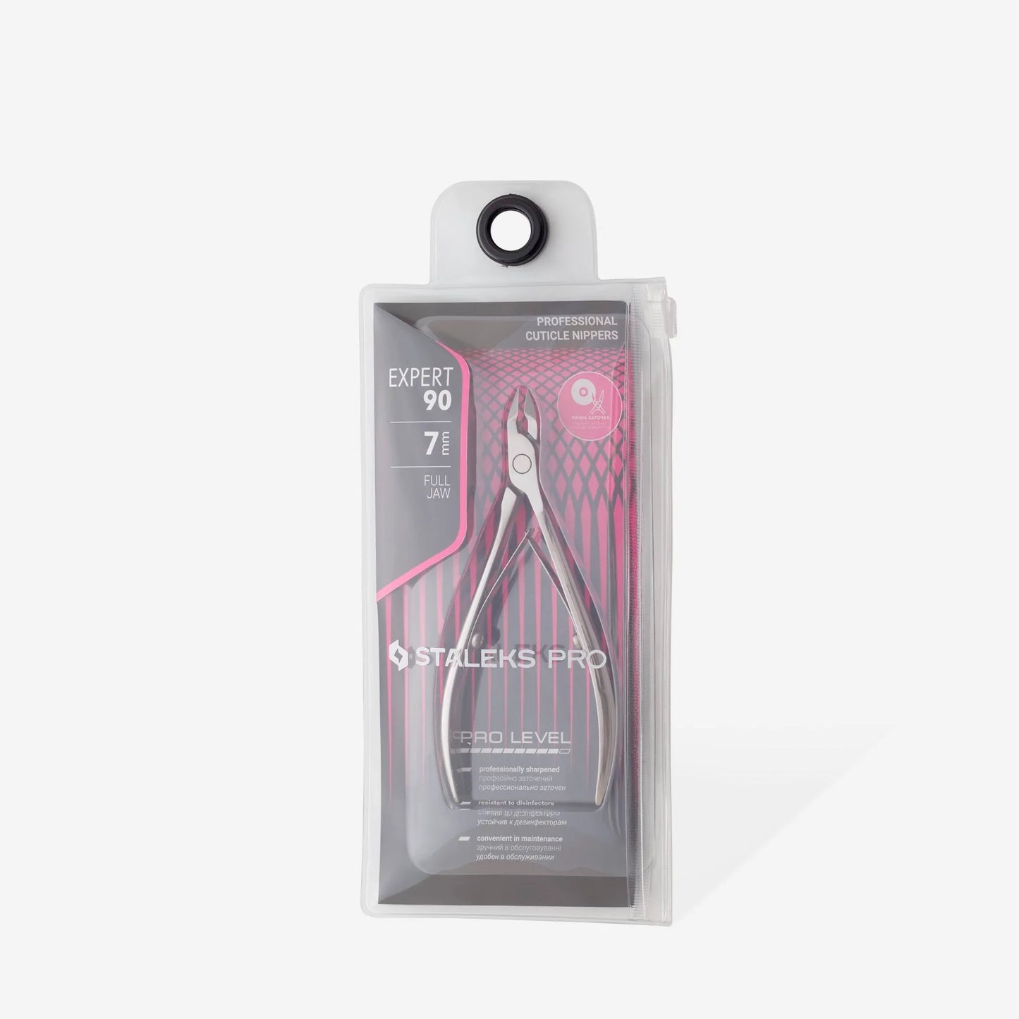 Staleks Pro Alicates profesionales para piel EXPERT 90 7mm