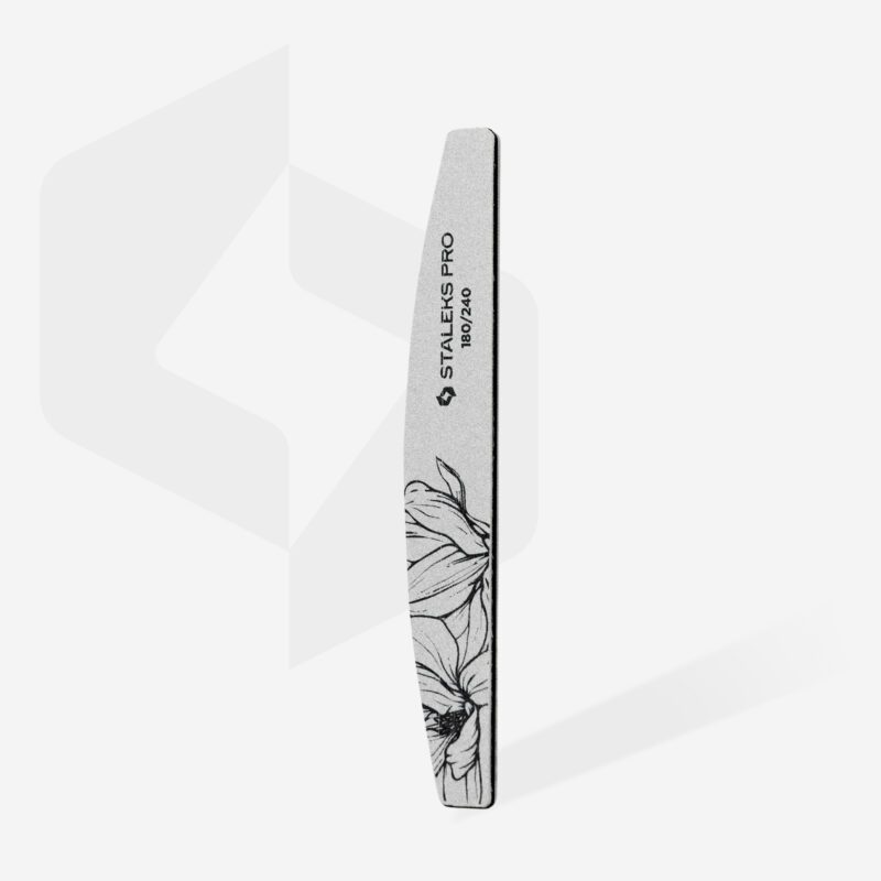 Staleks Lima mineral para uñas EXPERT 40 de media luna grano 180/240 (25 uds.)