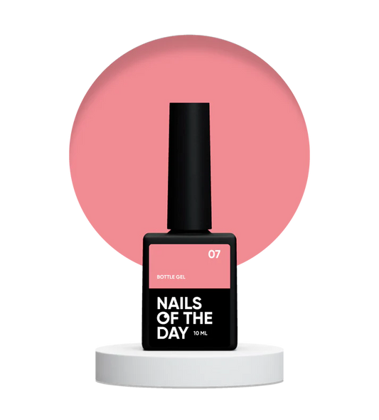 NAILSOFTHEDAY Bottle gel 07 - gel ultrafuerte, el mismo frasco legendario, 10 ml