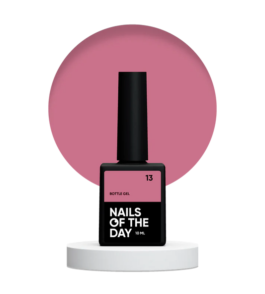 NAILSOFTHEDAY Bottle gel 13 — gel ultrafuerte para uñas, 10 ml